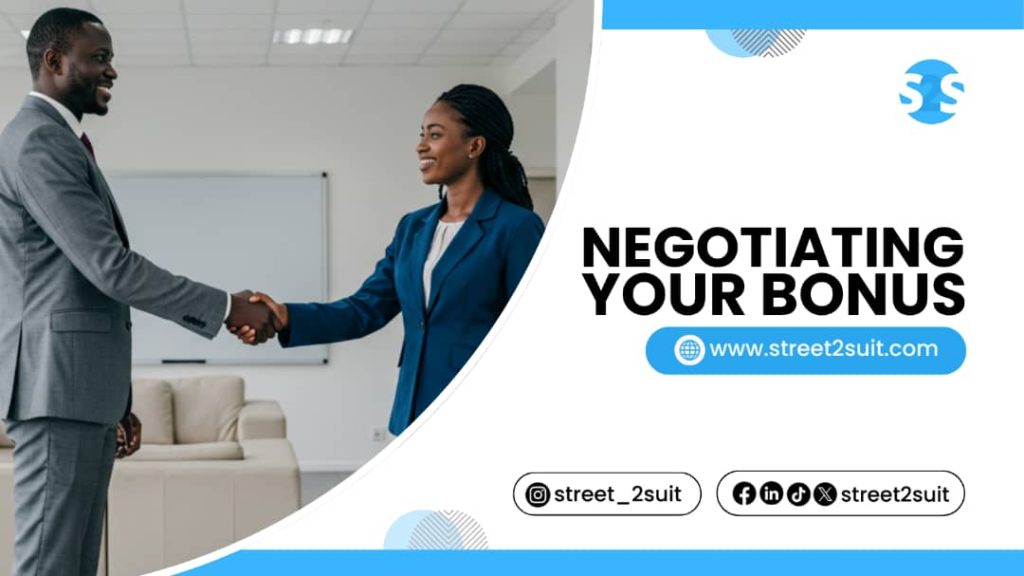 Negotiating Your Bonus